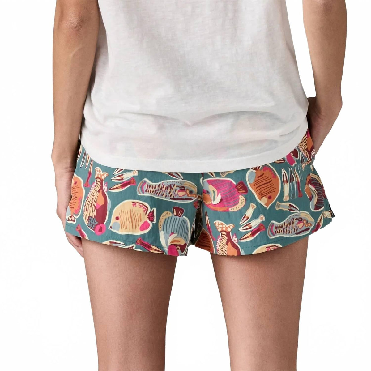 Barely Baggies Shorts In Wrasse: Wetland Blue
