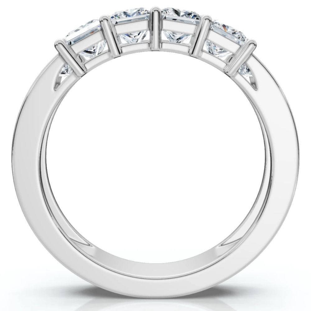 1 1/4ct Princess Cut Diamond Wedding Anniversary Ring Size Selectable