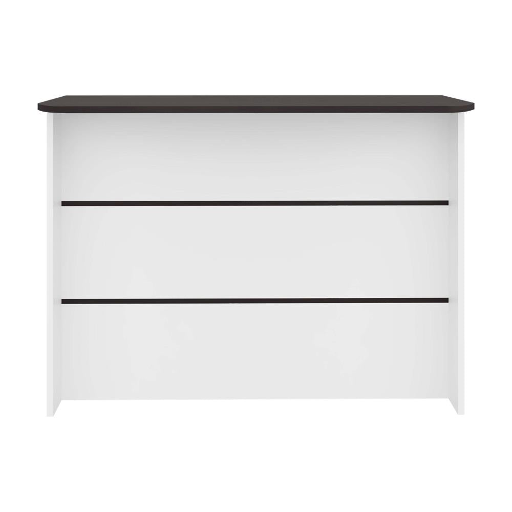 Freestanding Kitchen Island for Dining and Food Prep