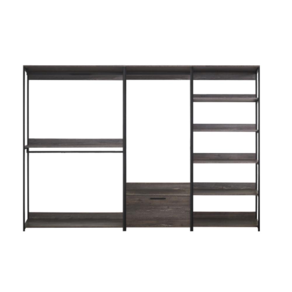Spacious Closet Organizer with Reinforced Edgebanding