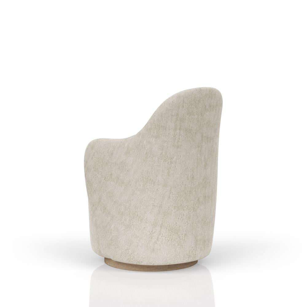 Stylish Upholstered Barrel Chair