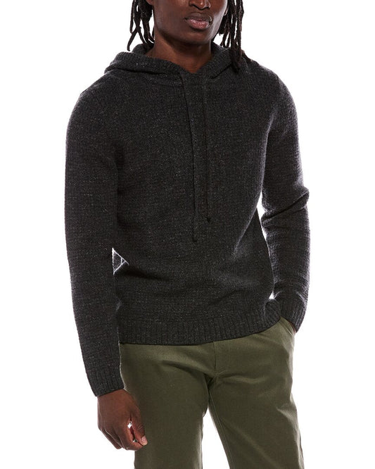 Autumn Cashmere Italian Waffle Wool & Cashmere-Blend Hoodie