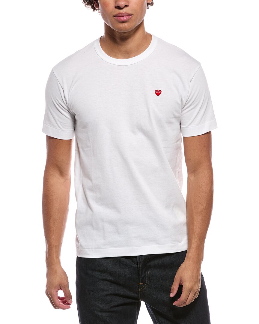 Comme des Garcons PLAY Tiny Red Heart Emblem T-Shirt