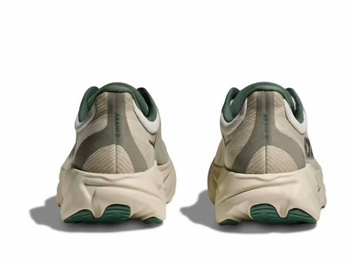 Men's Arahi 8 Running Shoes In Truffle Salt Oyster Mushroom