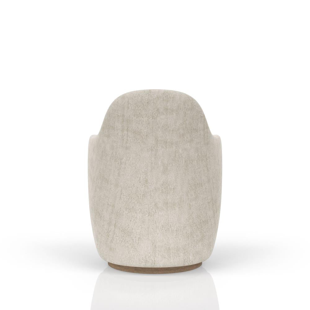 Stylish Upholstered Barrel Chair
