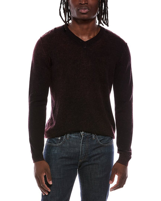 Autumn Cashmere Inked V-Neck 100% Cashmere Sweater