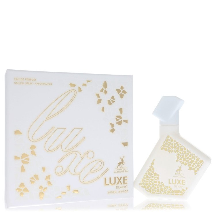 Gift Set 2pcs Combo Maison Alhambra Luxe Blanc by Maison Alhambra Eau De Parfum Spray (Unisex) 3.4 oz for Women