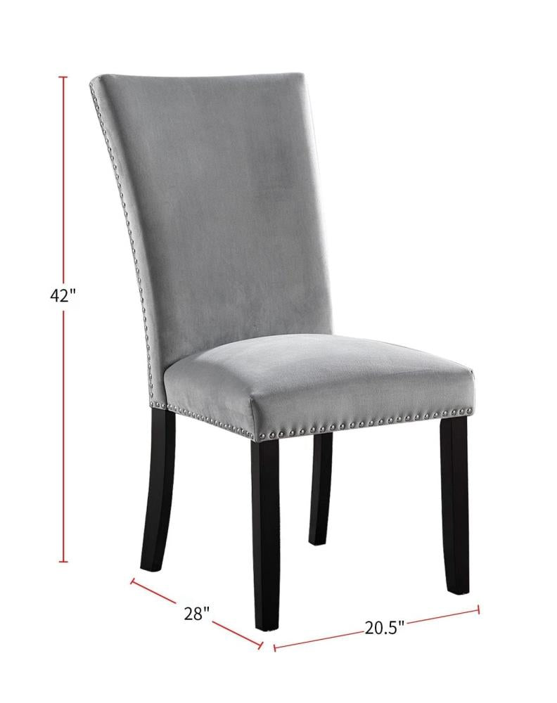 Set of 2 Upholstered Dining Side Chairs