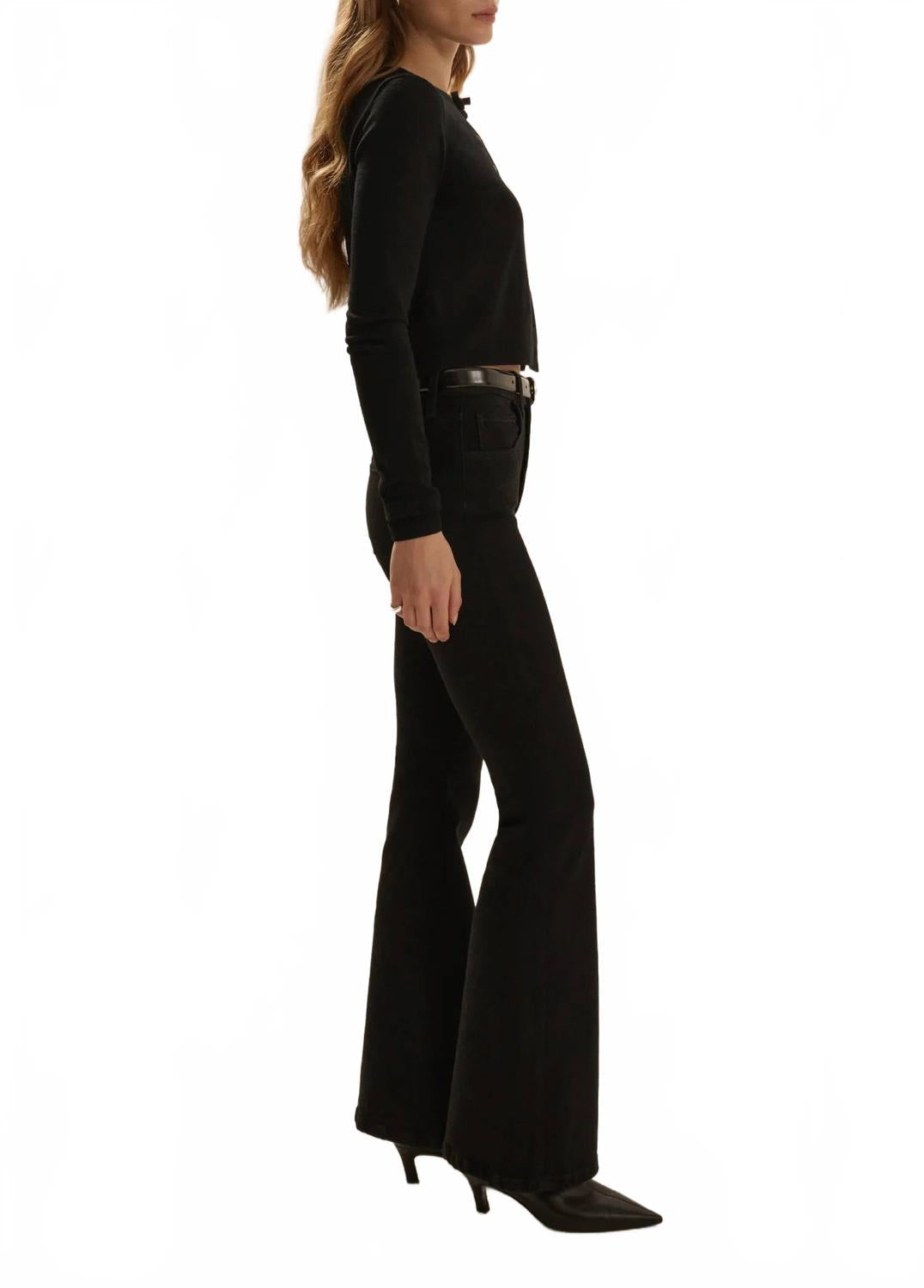 The Curtsey Cardigan In Black