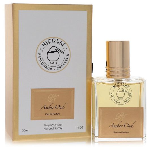 Gift Set 2pcs Combo Nicolai Amber Oud by Nicolai Eau De Parfum Spray 1 oz for Men