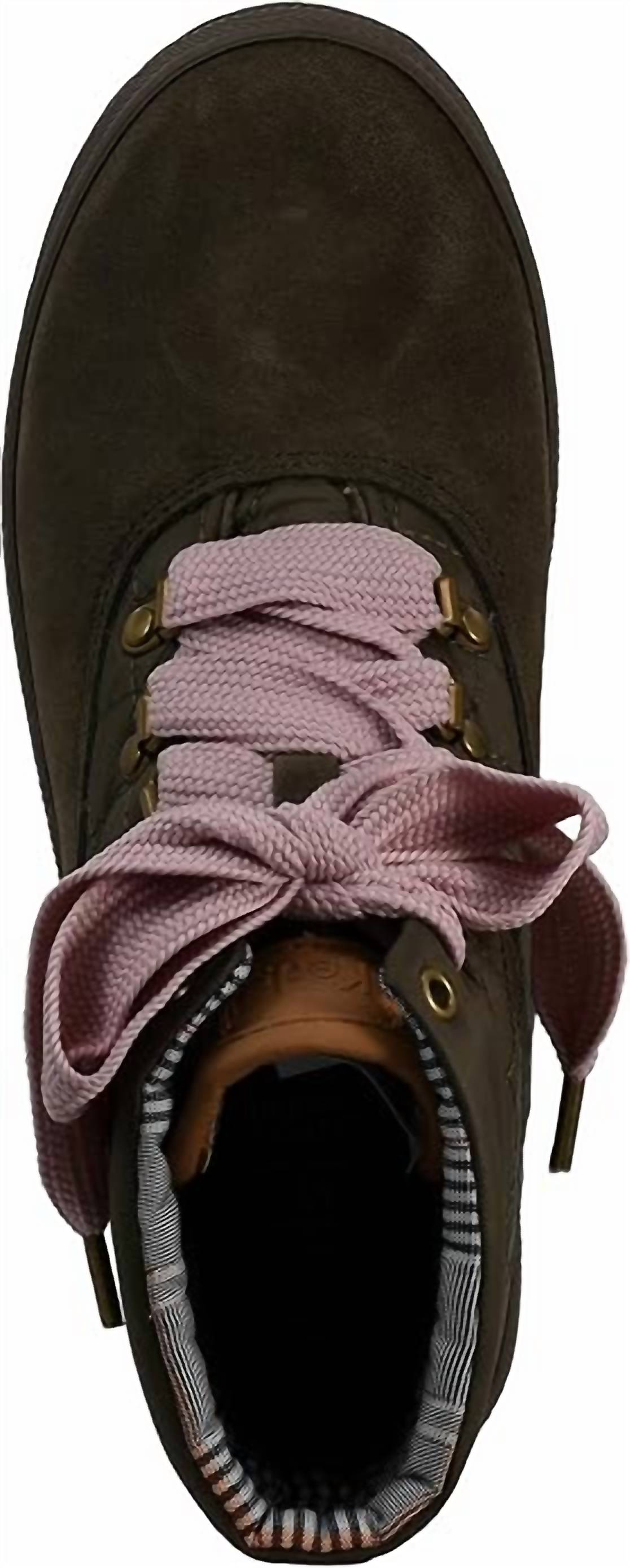 Women's Camp Suede Quilted Nylon Boot In Olive