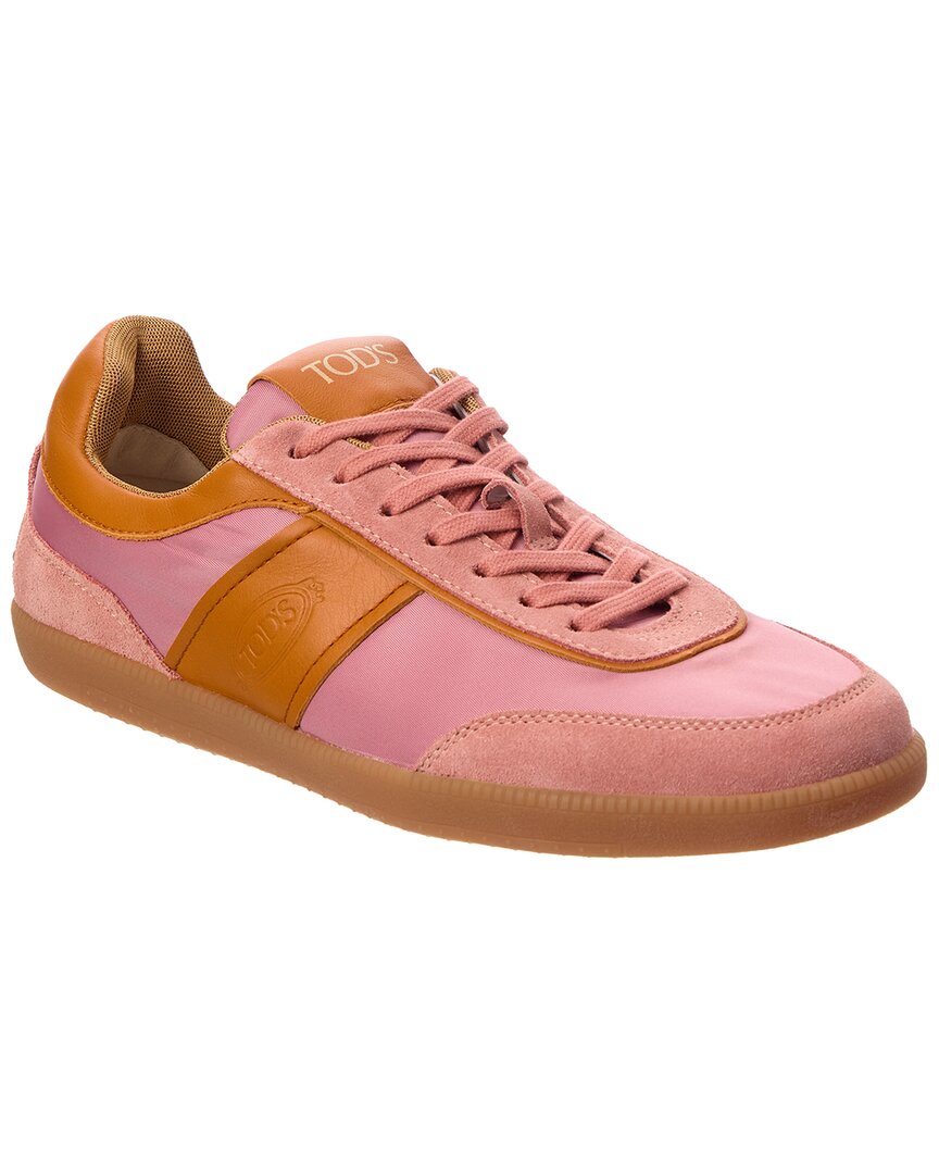 TOD’s Canvas & Leather Sneaker
