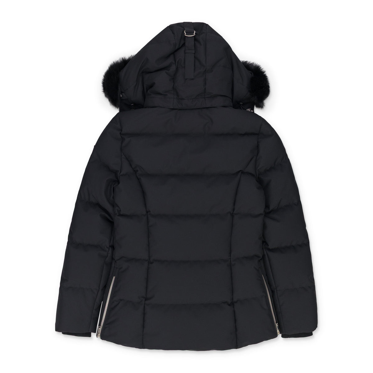 Moose Knuckles Black Cloud Shearling 3Q Down Coat