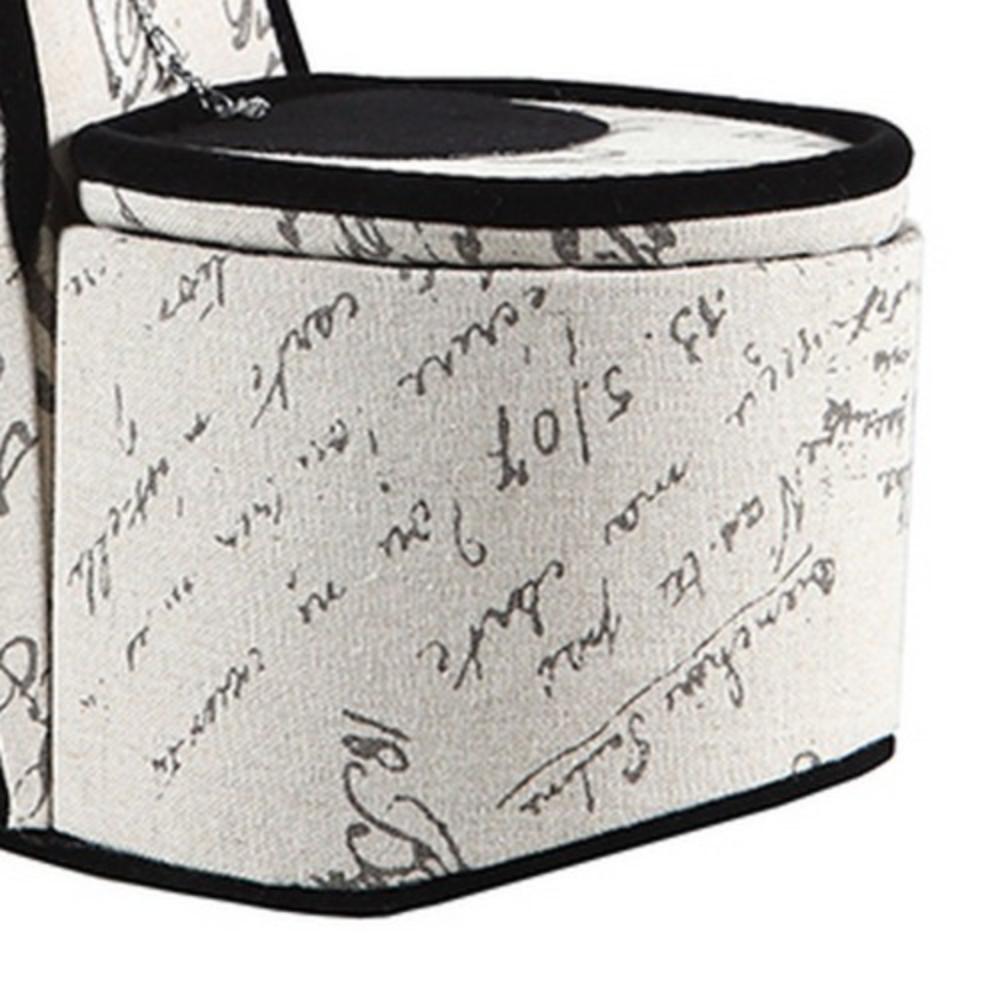 Novelty Shoe Jewelry Case with Concealed Compartment
