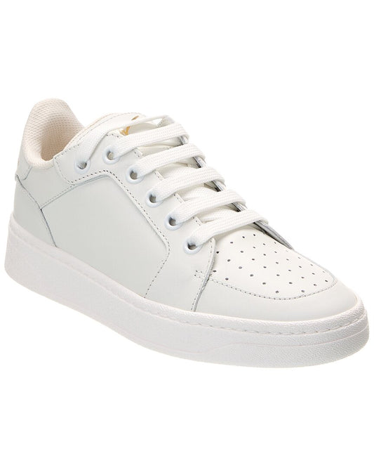 Giuseppe Zanotti GZ/94 Leather Sneaker, 37.5, White