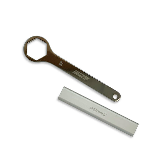 36mm Axle Wrench w/ Extension Handle for Harley-Davidson Pan America, Baggers 2008-on, & Indian FTR