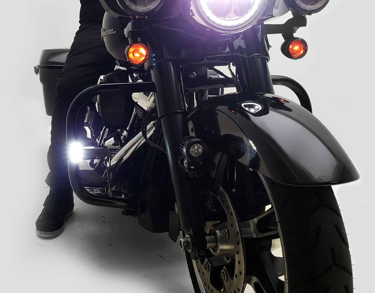 DENALI Crash Bars Engine Guard Mount For T3 Signal Pods