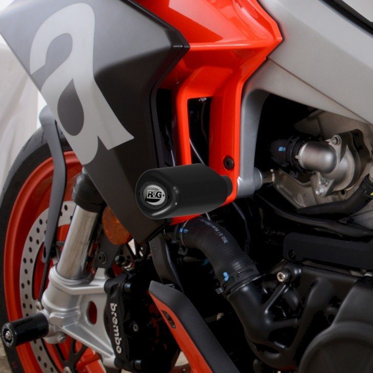 R&G Racing  Crash Protectors - Aero Style for Aprilia Tuono 660 '21-