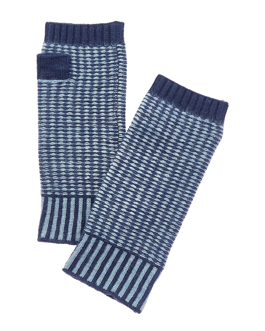 Portolano Two-Tone Wool & Cashmere-Blend Armwarmers