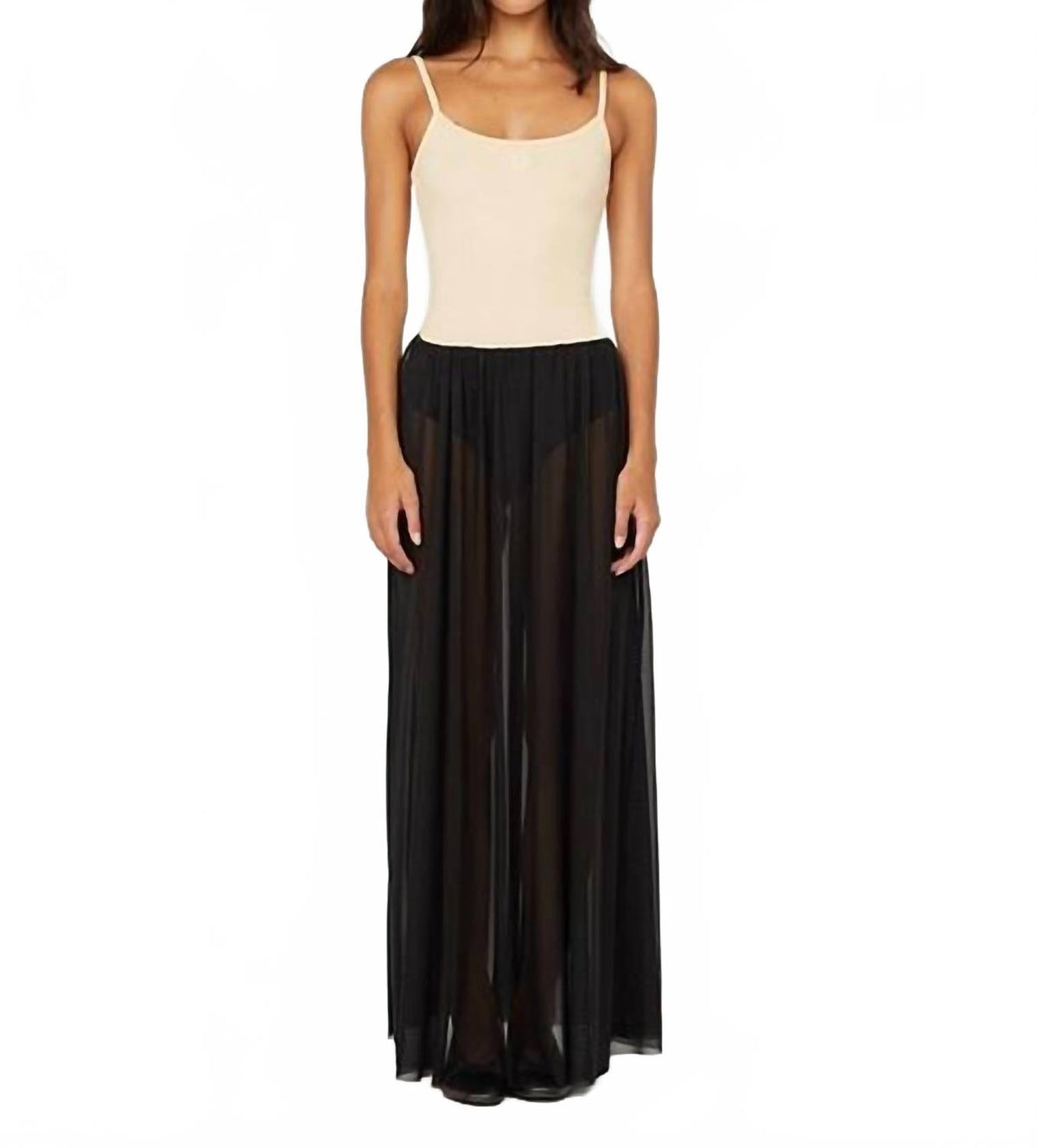 Camille Maxi Skirt In Black
