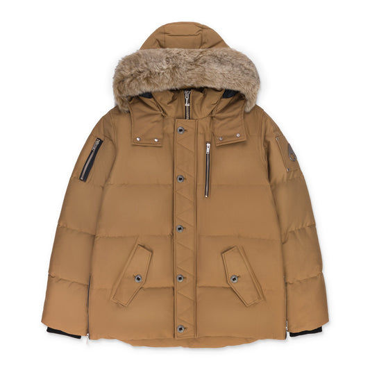 Moose Knuckles Wood/Bronze Original 3Q Shearling Jacket