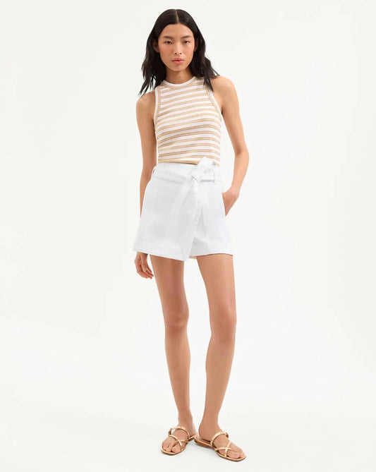 Agee Skort In White