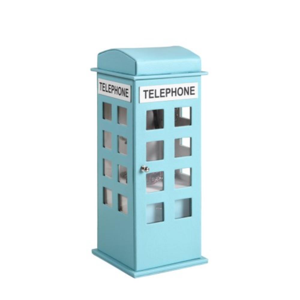 Telephone-Shaped Jewelry Case with Dual Storage Drawers