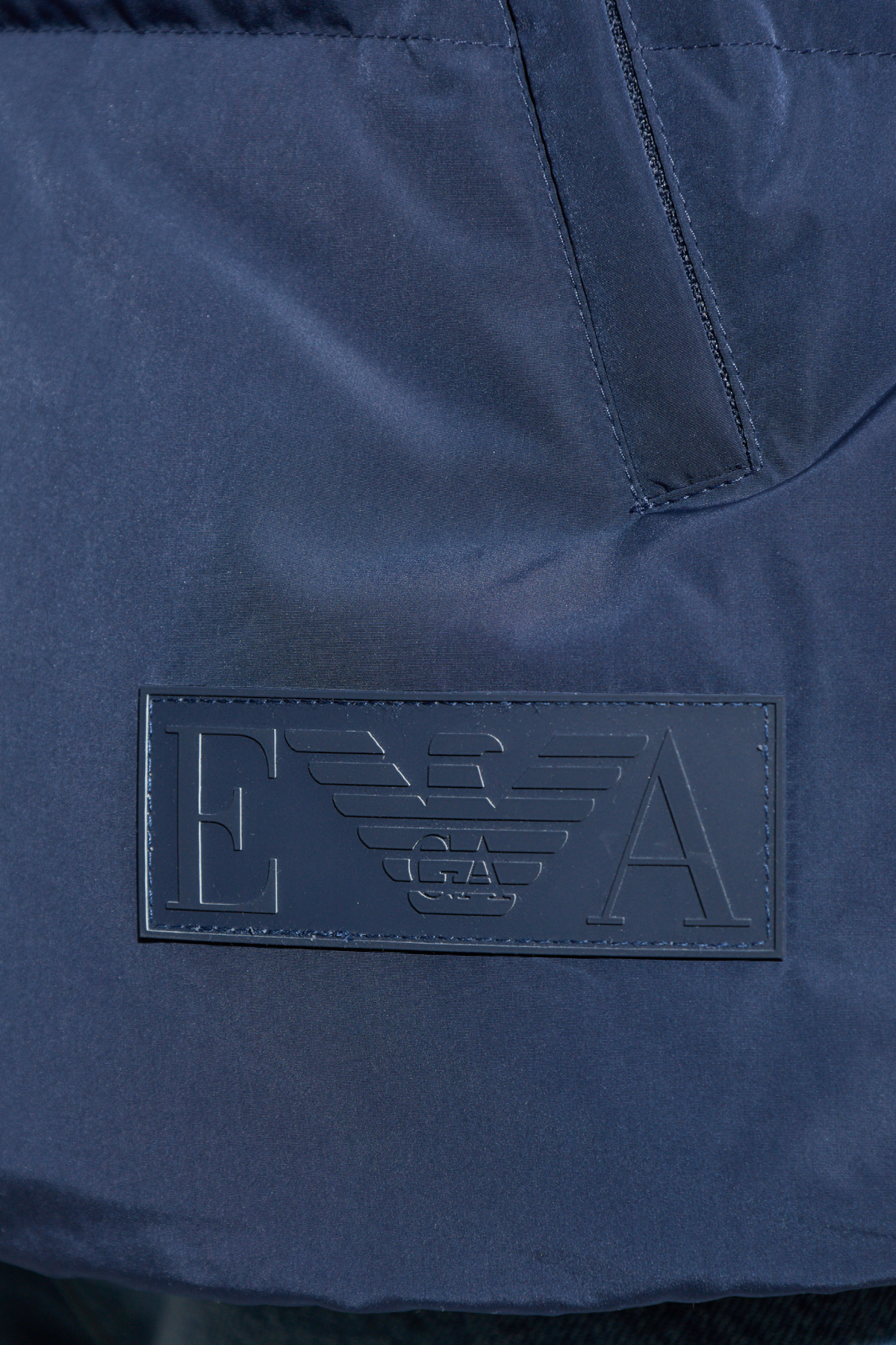 Down jacket with detachable hood