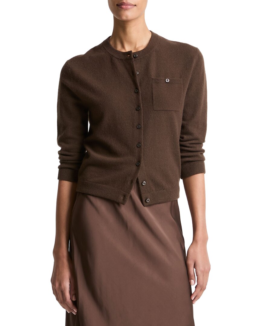 Vince Pocket Wool & Cashmere-Blend Cardigan