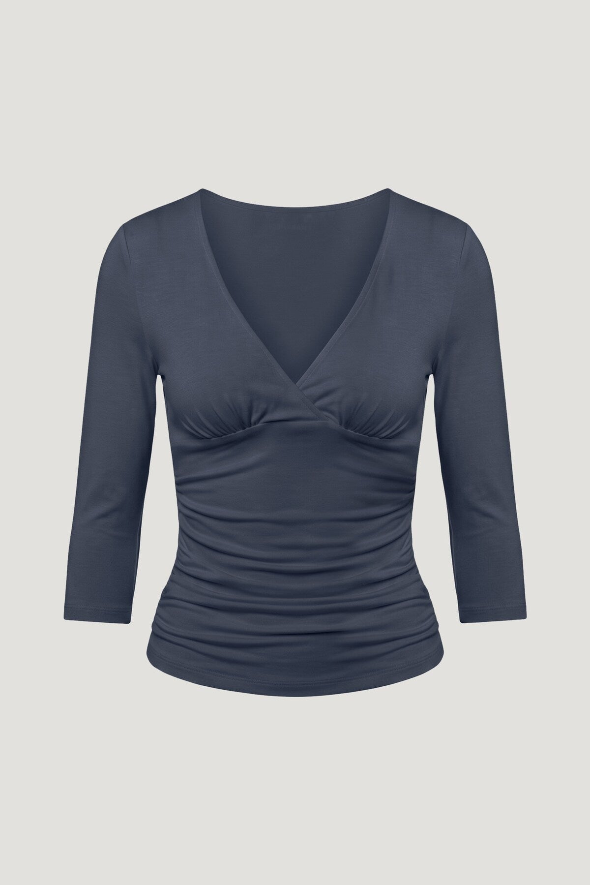 Morgan Plunge 3/4 Sleeve Top