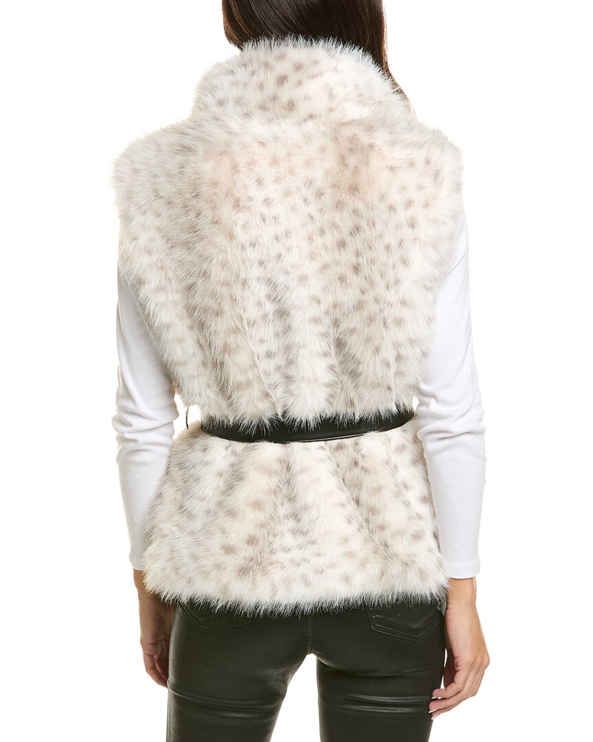 La Fiorentina Plush Spotted Short Vest