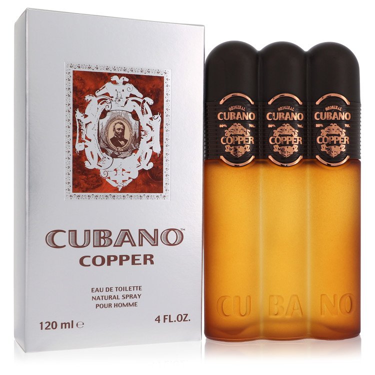 Gift Set 2pcs Combo Cubano Copper by Cubano Eau De Toilette Spray 4 oz for Men