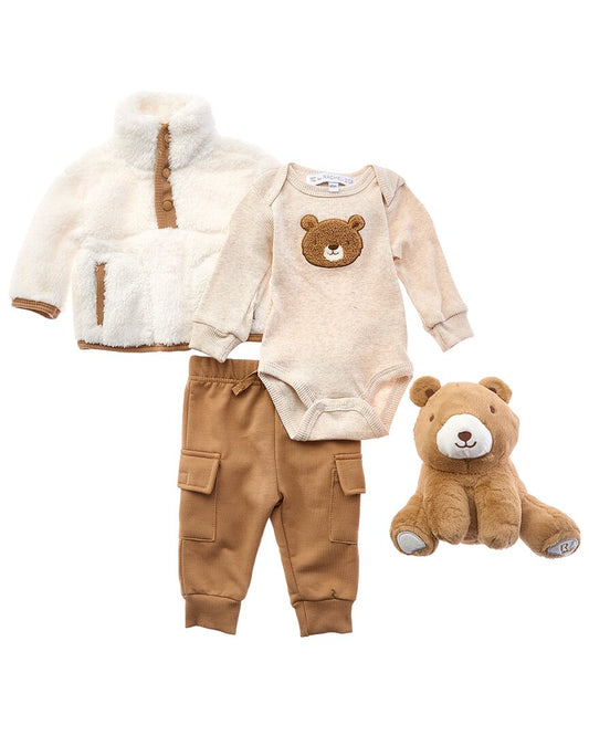 Rachel Zoe 4pc Sherpa Jacket Set