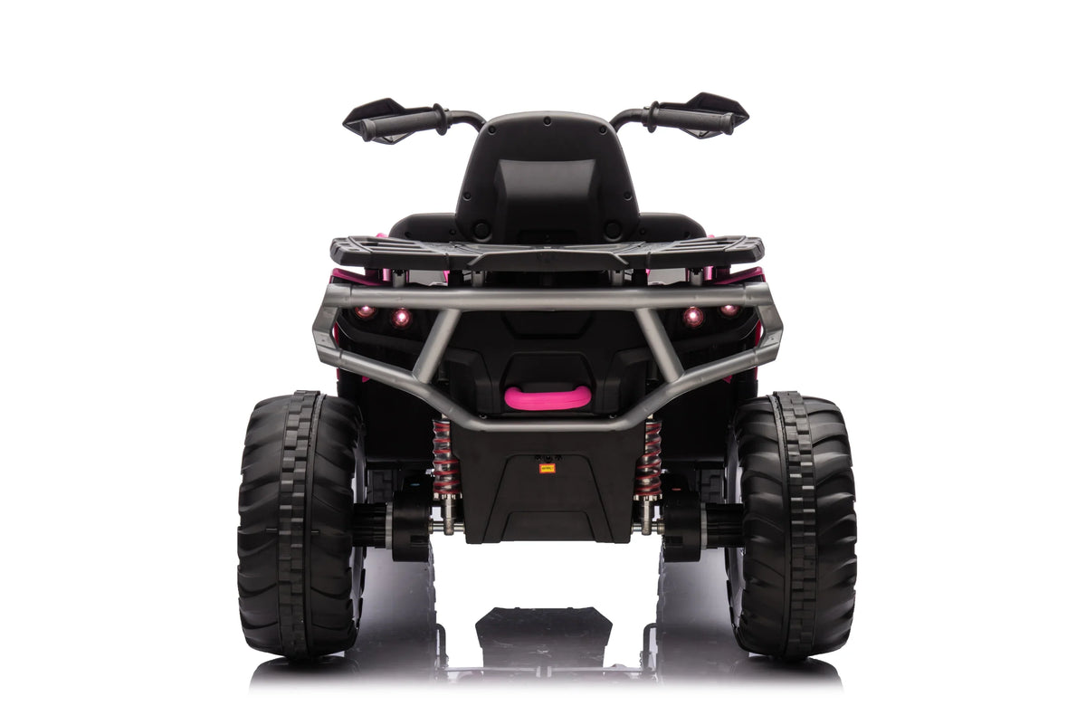 Kids 24V Ride-On ATV with Dual Seats and All-Terrain Driving Capability