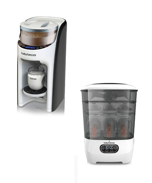 Baby Brezza Formula Pro Advanced & Steriliser Dryer Advanced - White