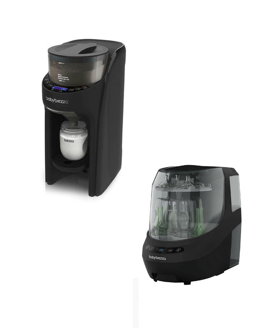 Baby Brezza Formula Pro & Bottle Washer Pro Bundle - Black