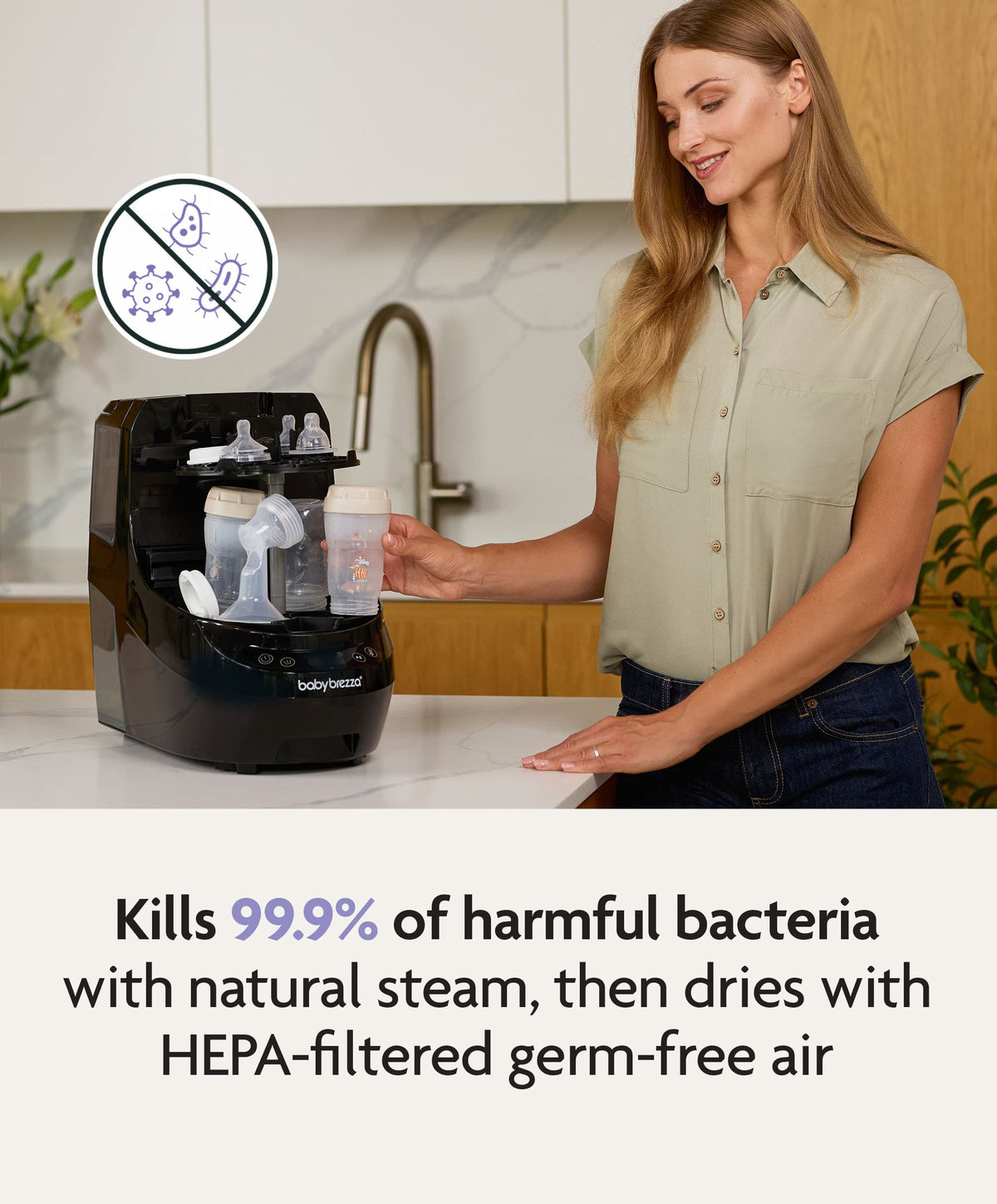 Babybrezza Bottle Washer Pro - Black