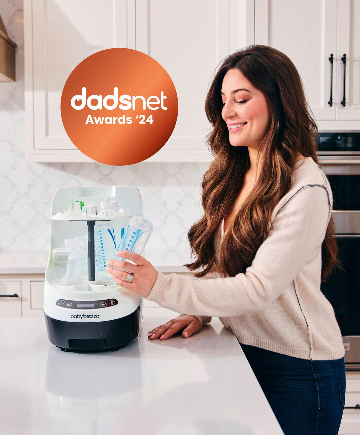 Babybrezza Bottle Washer Pro &  Detergent Tablets - White