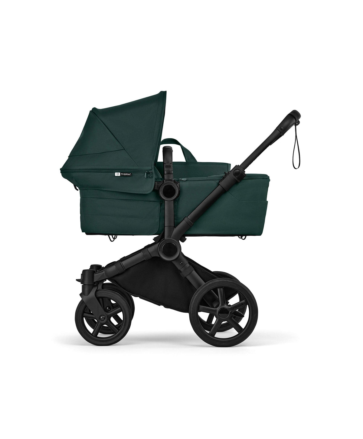 Bugaboo Donkey 6 Double Ultimate Pushchair Bundle With Cybex Cloud T i-Size Rotating Baby Car Seat & Base (8 Pieces) - Fern Green