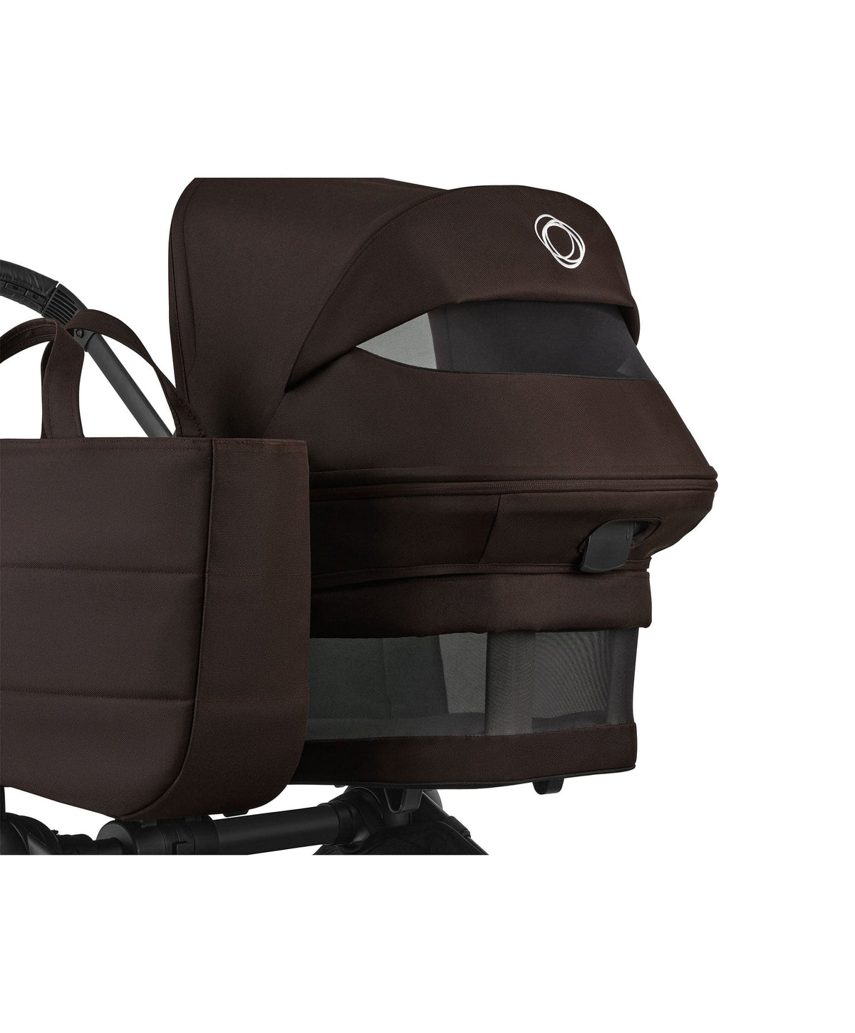 Bugaboo Donkey 6 Twin Carrycot Fabric Complete - Cocoa Brown