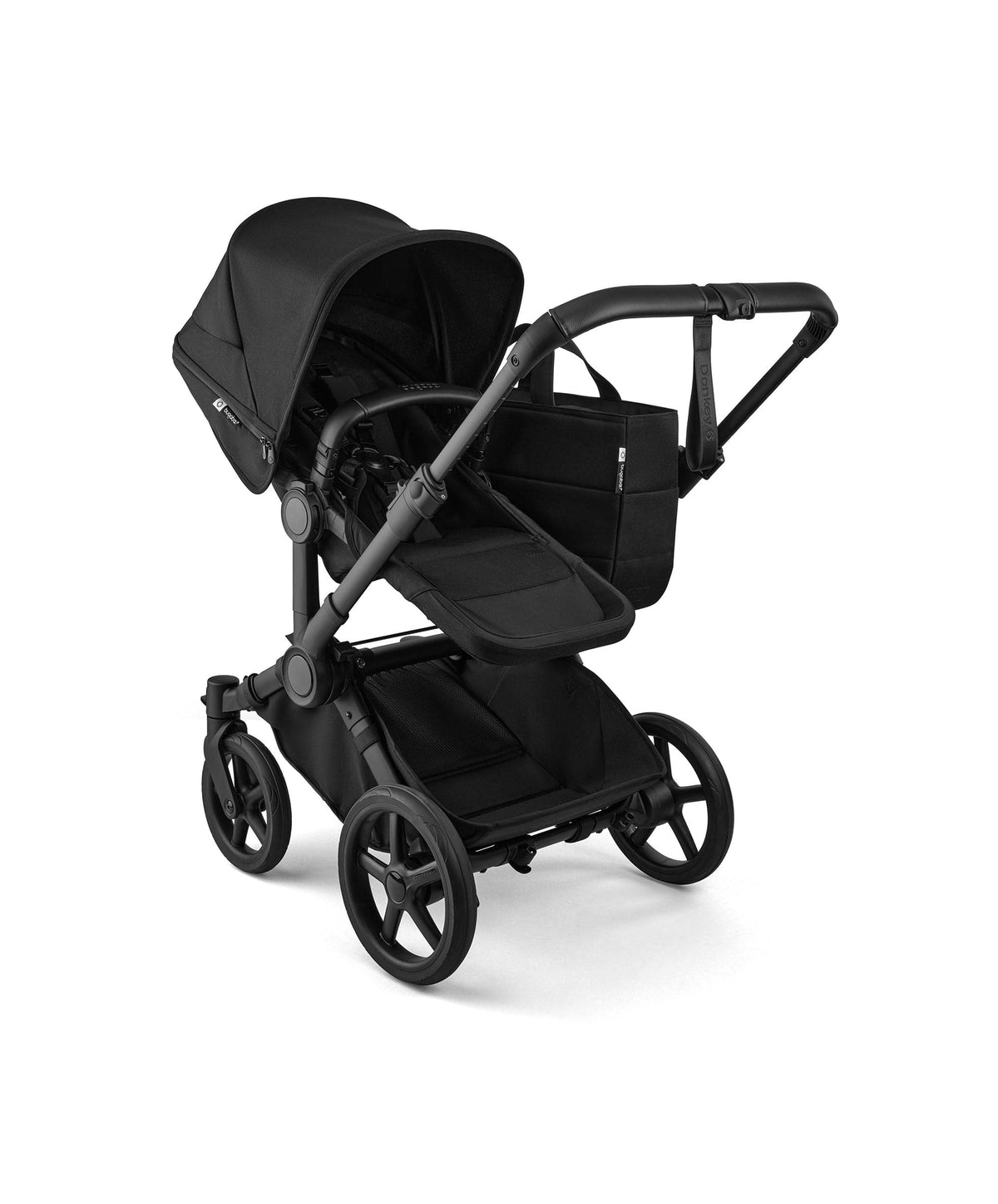 Bugaboo Donkey 6 Single Essential Pushchair Bundle (4 Pieces) - Heritage Black