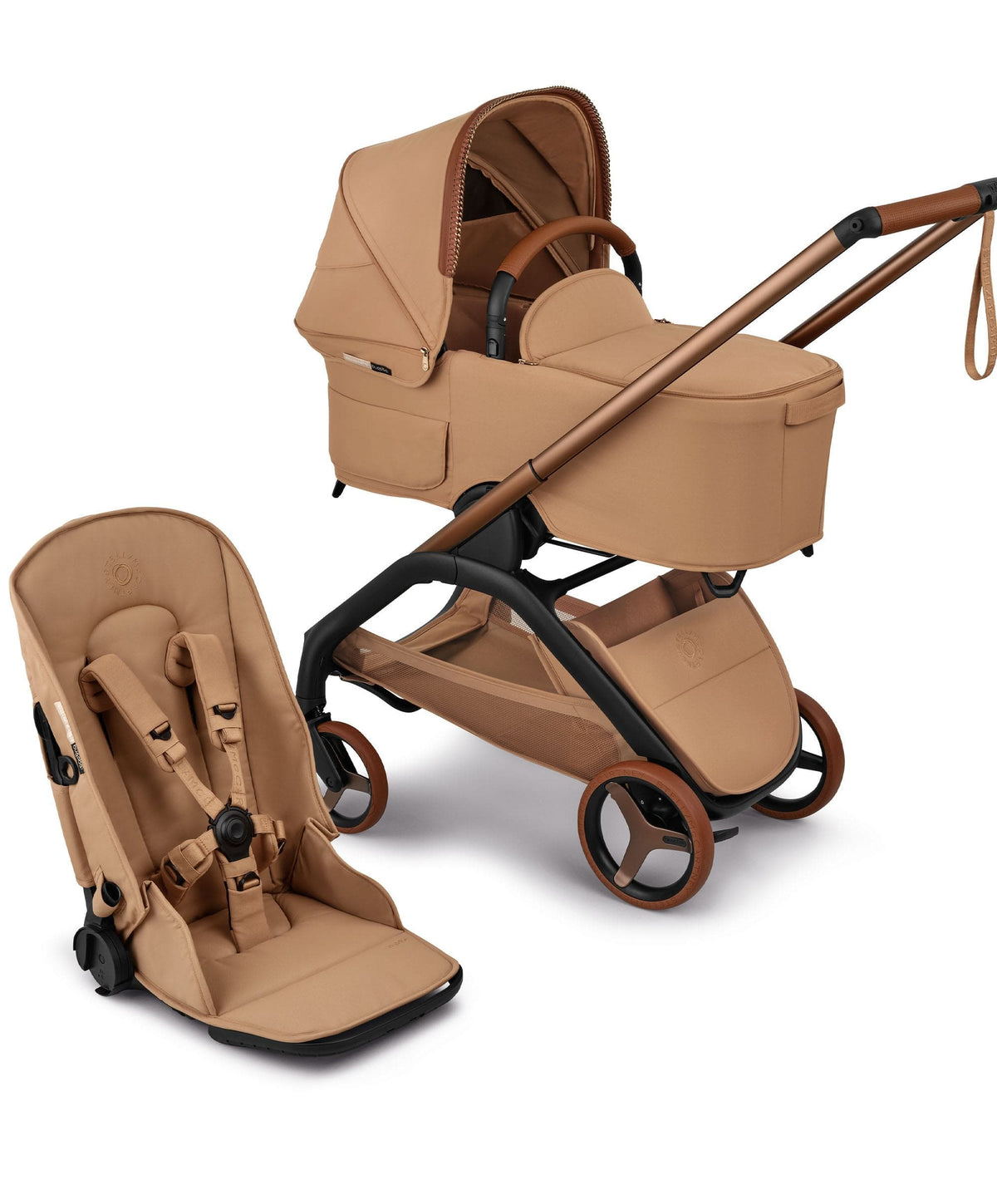 Bugaboo X Stella McCartney Dragonfly Plus - Tobacco Brown
