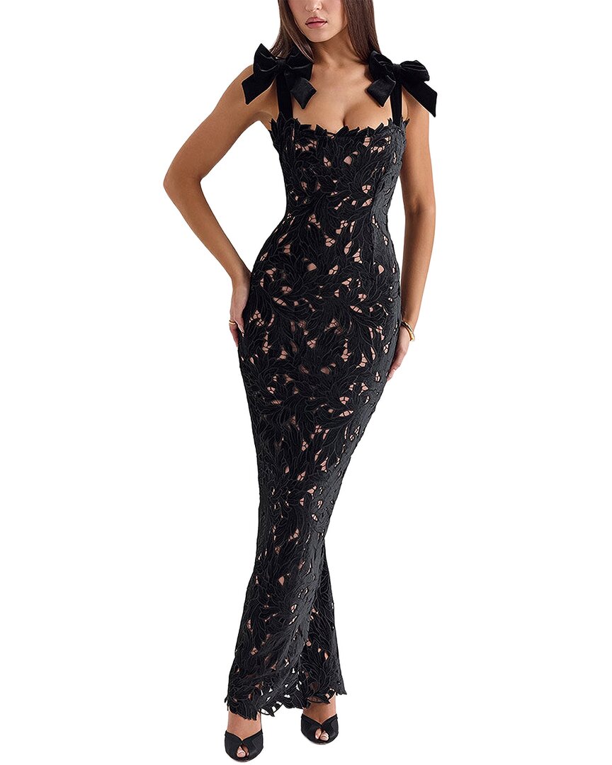 Ariel Tesoro Embellished Maxi Dress