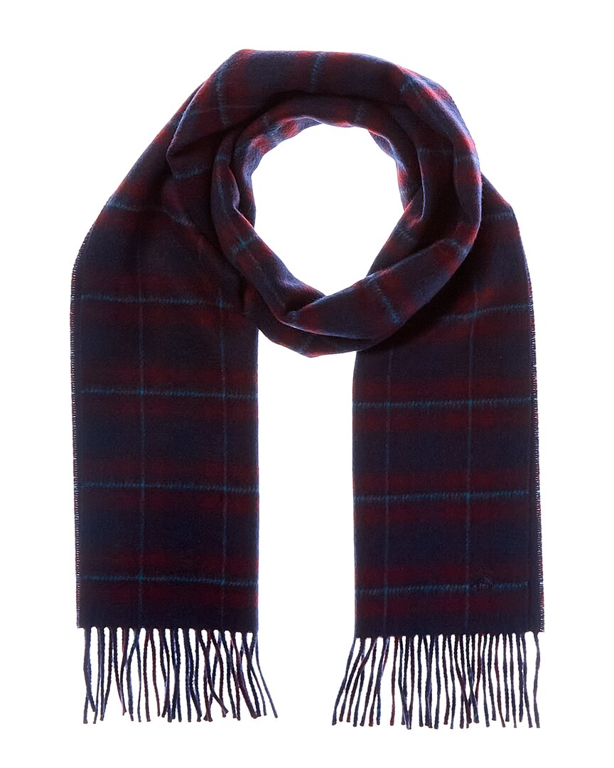 Brooks Brothers Doubleface Glenbrook Check Wool & Cashmere-Blend Scarf