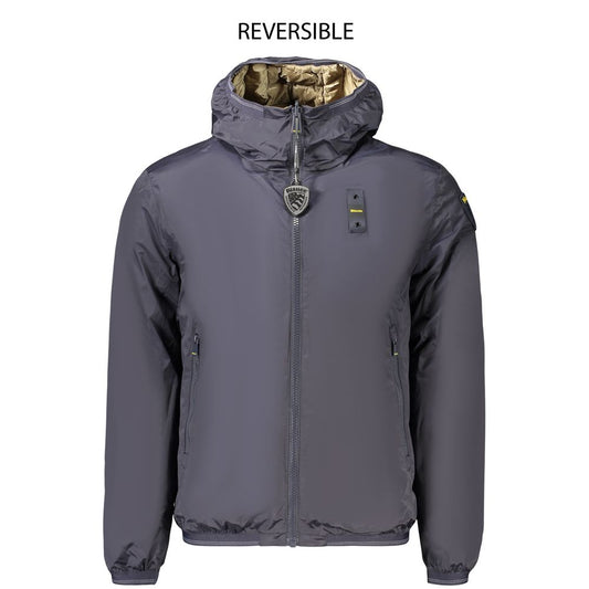 Blauer Polyamide Men's Men's Jacket