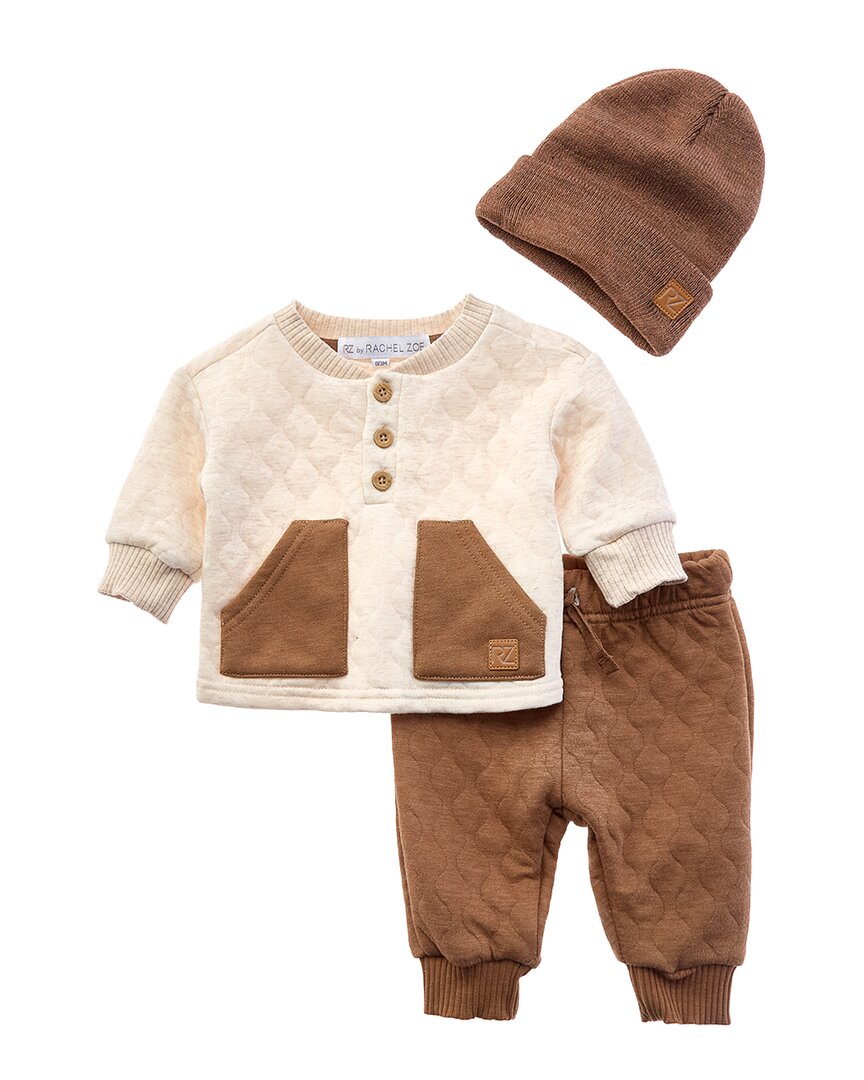 Rachel Zoe 3pc Quilted Jogger Set