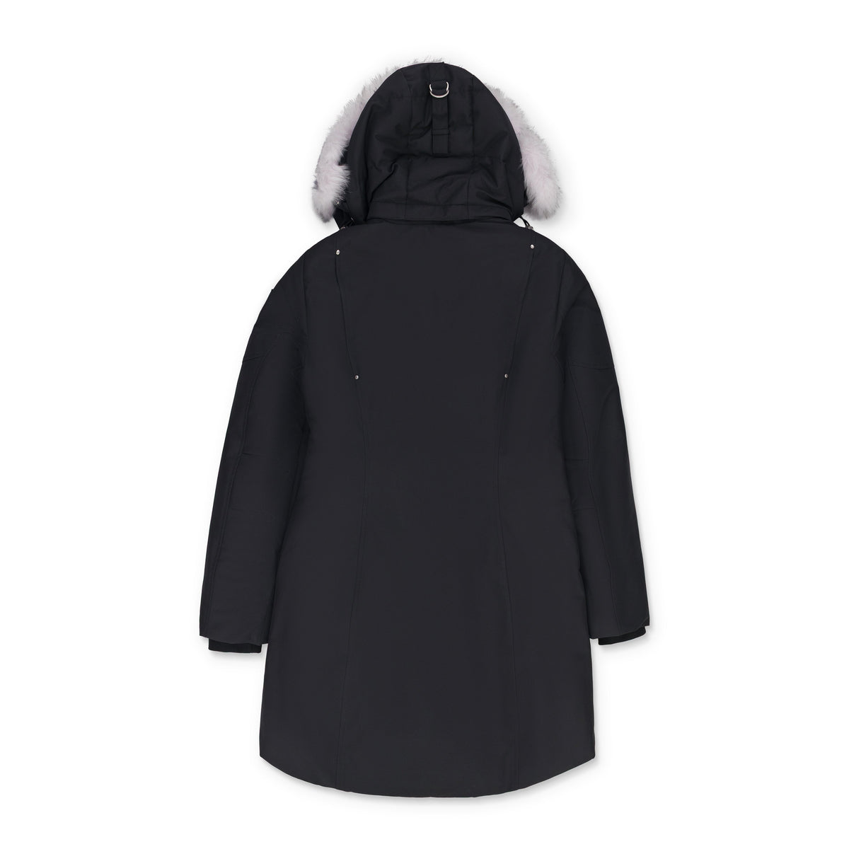 Moose Knuckles Black/Natural Cloud Shearling Parka
