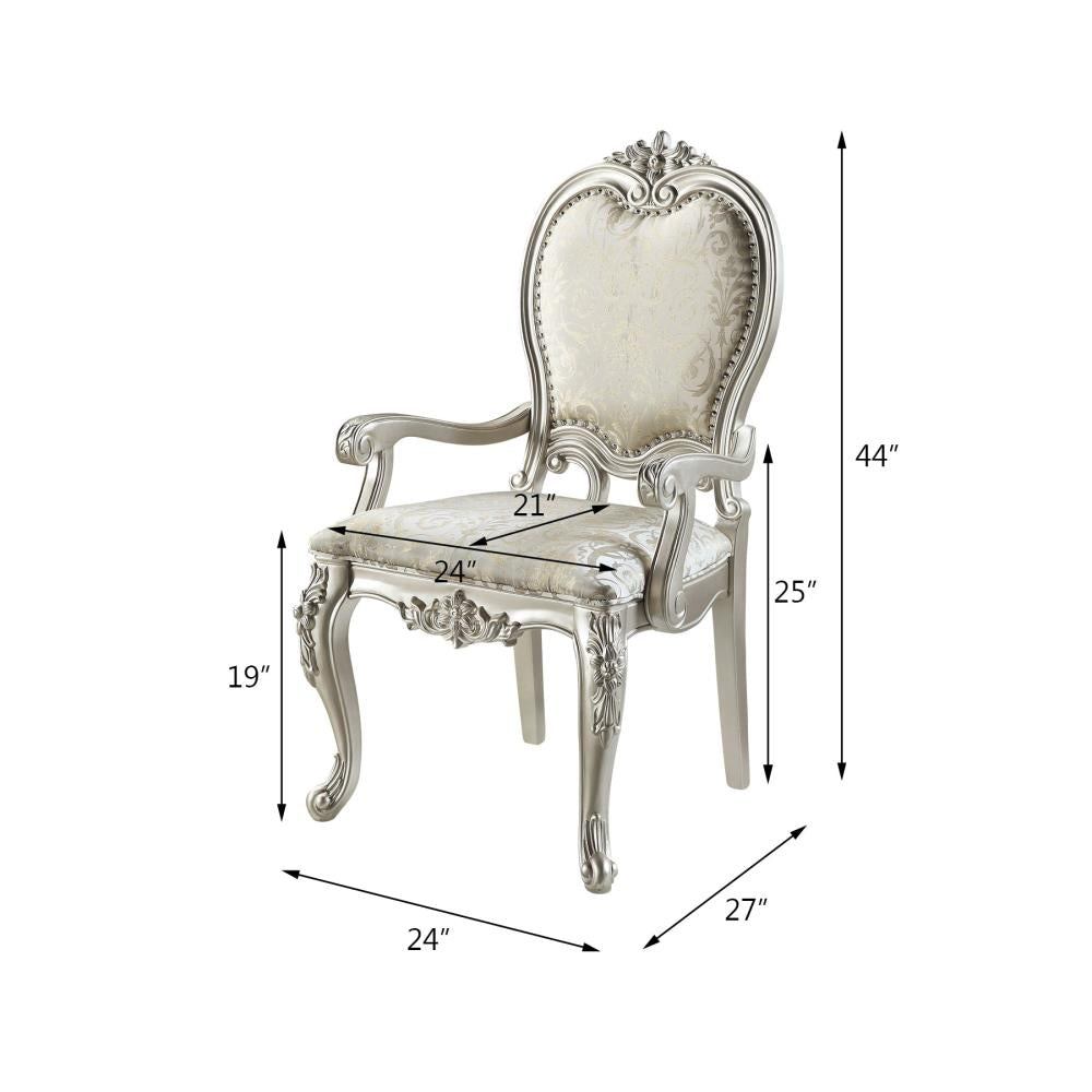 Modern Cushioned Armchair Set