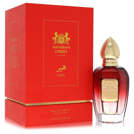 Gift Set 2pcs Combo Arabian Crest Heer by Arabian Crest Eau De Parfum Spray 3.4 oz for Women