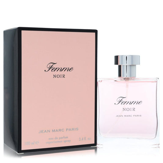 Gift Set 2pcs Combo Jean Marc Paris Femme Noir by Jean Marc Paris Eau De Parfum Spray 3.4 oz for Women
